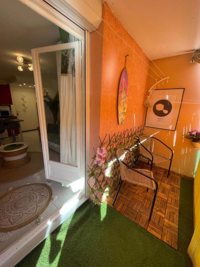 Le studio TAHITI 4 pers 600m de la plage la favière Bormes-les-Mimosas Esterno foto